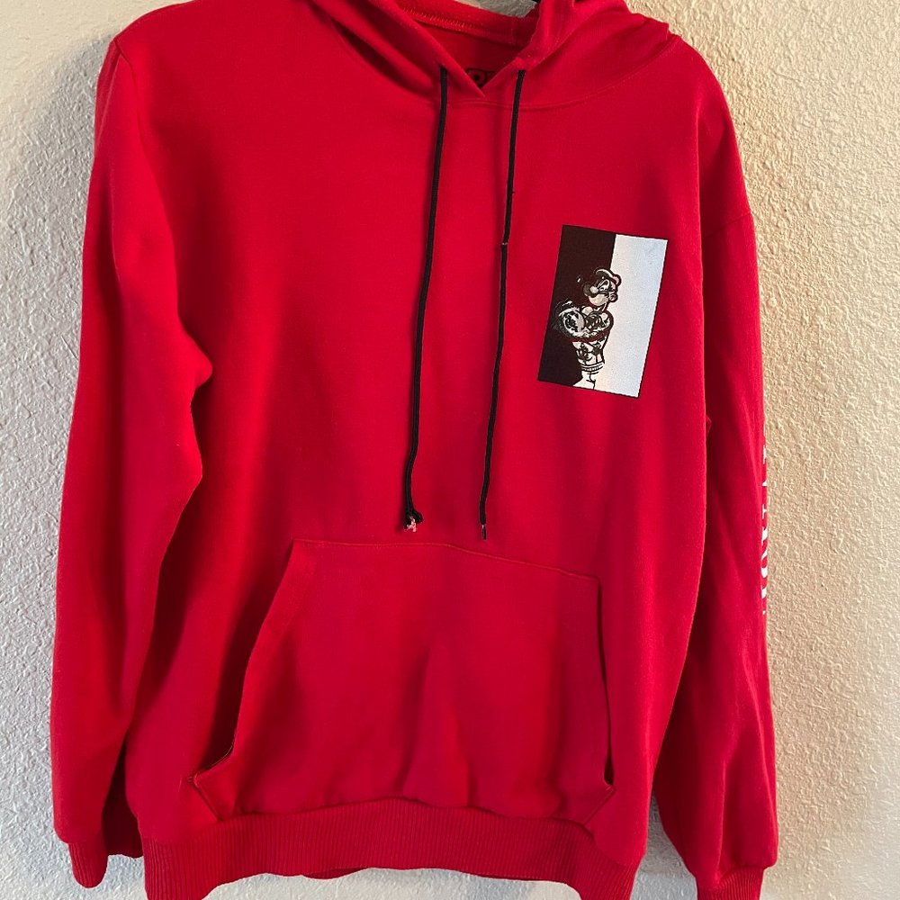 Red Vintage Popeye (savage) Hoodie
